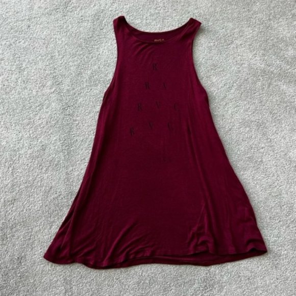RVCA Tops - Women's RVCA Soft Stretchy Red Tank Top